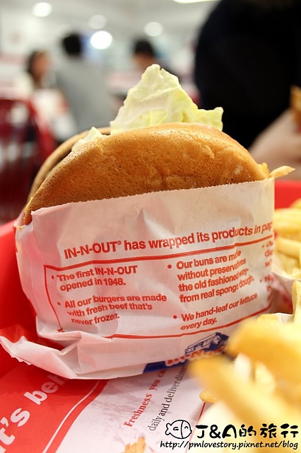 【美國西岸♥Torrance】In-N-Out Burger–雙層起司牛肉好過癮!搭配生菜洋蔥好爽口呢~