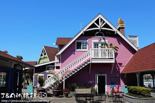 【美國西岸♥Long Beach】Shoreline Village–各種可愛小屋，相機快門按不停~