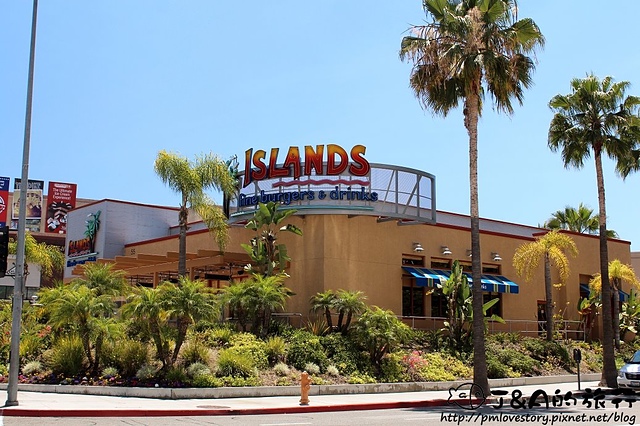 【美國西岸♥Long Beach】Islands Restaurants–洋蔥圈酥脆鮮甜好好吃!