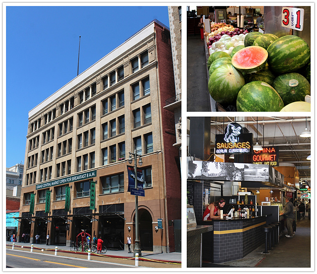 【美國西岸/Los Angeles】Grand Central Market 中央市場–洛杉磯最老的傳統市場!