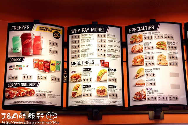 【美國西岸♥Universal City】Taco Bell–平價墨西哥美食，連鎖墨西哥料理速食餐廳