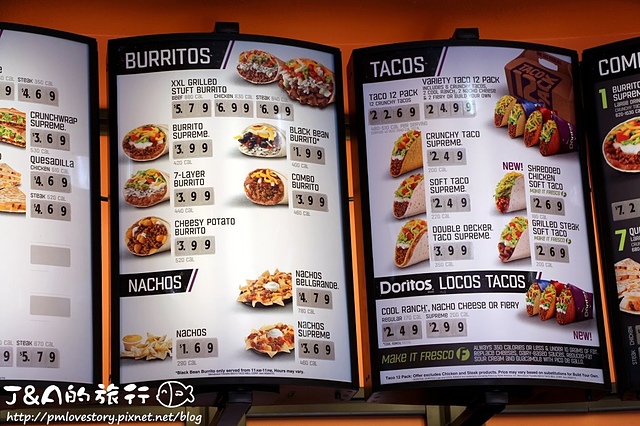 【美國西岸♥Universal City】Taco Bell–平價墨西哥美食，連鎖墨西哥料理速食餐廳