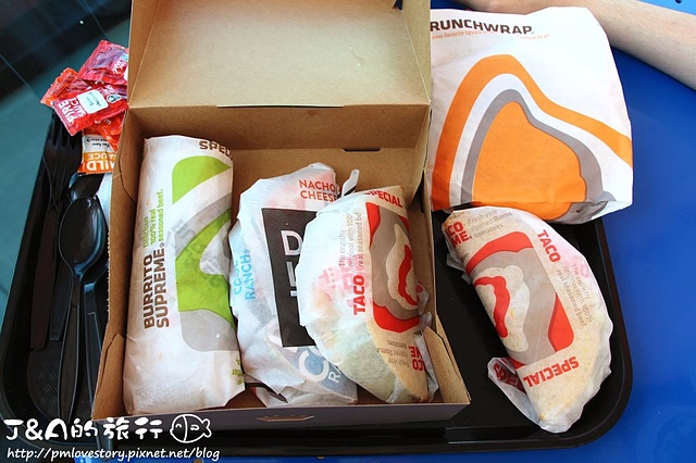 【美國西岸♥Universal City】Taco Bell–平價墨西哥美食，連鎖墨西哥料理速食餐廳