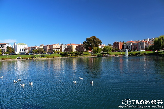 【美國西岸/舊金山San Francisco】藝術宮 Palace of Fine Arts–The Rock絕地任務拍攝場景~細緻的雕刻，每個角落都是美景!