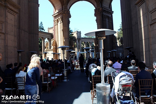 【美國西岸/舊金山San Francisco】藝術宮 Palace of Fine Arts–The Rock絕地任務拍攝場景~細緻的雕刻，每個角落都是美景!