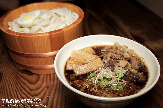 【捷運板橋】溫屋烏龍麵–迷你生魚格子丼飯&Q彈有嚼勁的烏龍冷麵 (古式讃岐うどん温や、温や烏龍麵)