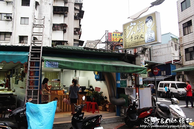 【捷運信義安和】宏廚手擀皮手工蛋餅 宏廚pancake–酥脆手工蛋餅&爆餡的美味~ 臨江街夜市 臨江夜市 通化夜市