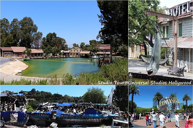 【美國西岸♥Universal City】好萊塢環球影城 Universal Studios Hollywood–超震撼的空難場景! 遊園列車 Studio Tour分享~