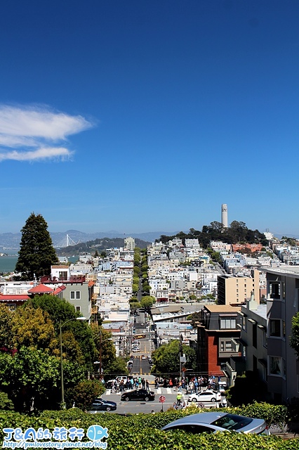 【美國西岸/舊金山 San Francisco】Lombard St. 九曲花街 & Twin peaks 雙子峰。舊金山夜景推薦/美國旅遊景點推薦/舊金山旅遊景點推薦/舊金山遊記/traveling in the US/美國遊記/Lombard Street/美西旅遊景點推薦