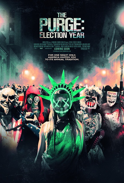 【電影心得】國定殺戮日：大選之年 The Purge: Election Year 國定殺戮日3心得/國定殺戮日3影評/國定殺戮日3評論/國定殺戮日大選之年心得/國定殺戮日大選之年評論/The Purge: Election Year film review/The Purge: Election Year review